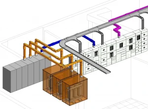 progettazione impianti MEP all'interno del BIM