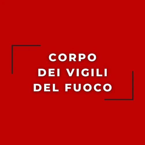 commessa in corpo vigili del fuoco